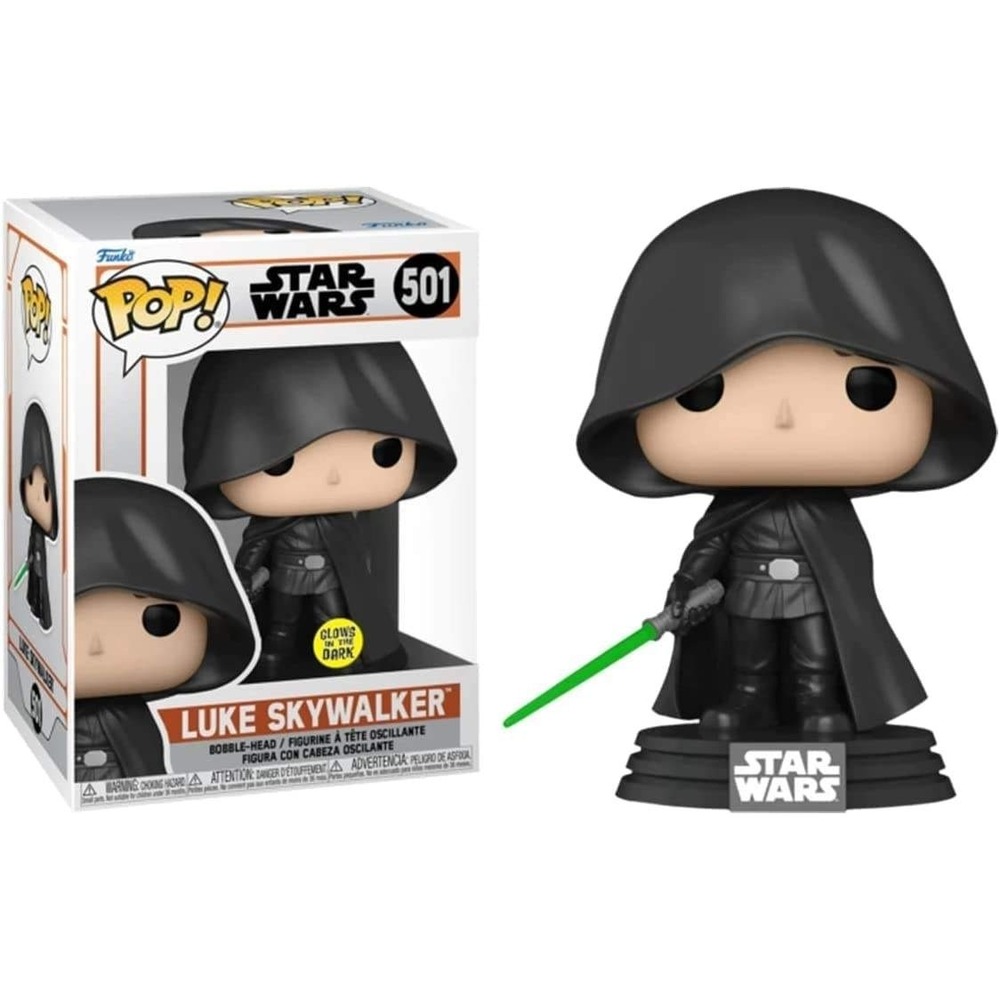 Funko Pop Star Wars Luke Skywalker 501 Glows in Dark Exclusive New